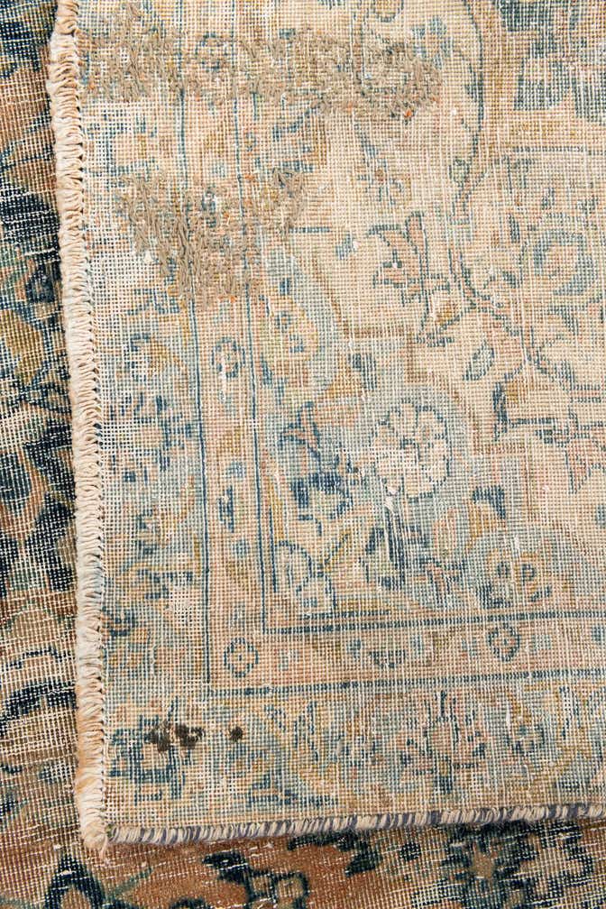 7' 1 x 10' 6 Hand Knotted Ultra Vintage Persian Wool Rug