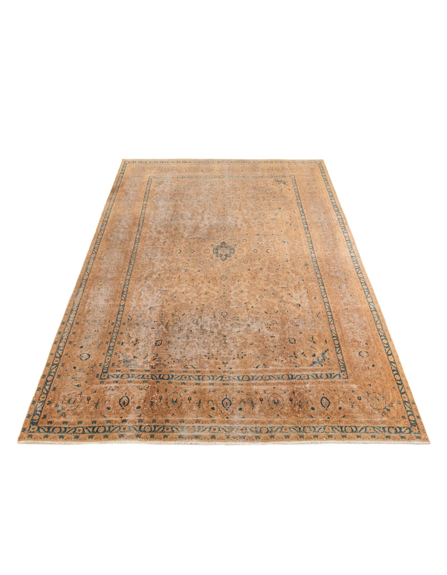 7' 8 x 11' 2 Hand Knotted Ultra Vintage Persian Wool Rug