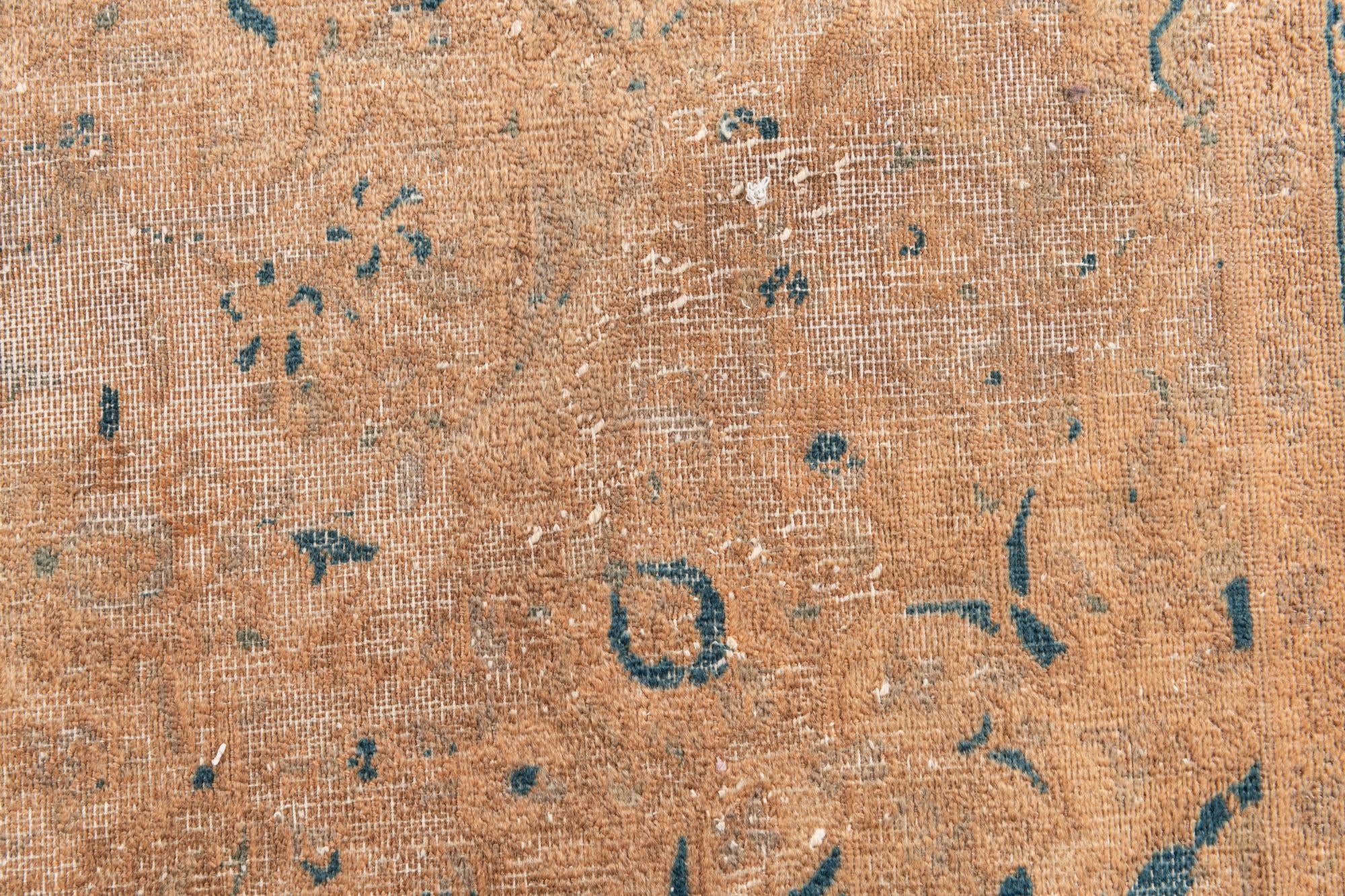 7' 8 x 11' 2 Hand Knotted Ultra Vintage Persian Wool Rug