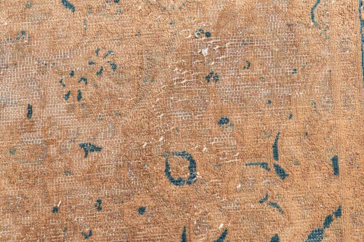 7' 8 x 11' 2 Hand Knotted Ultra Vintage Persian Wool Rug