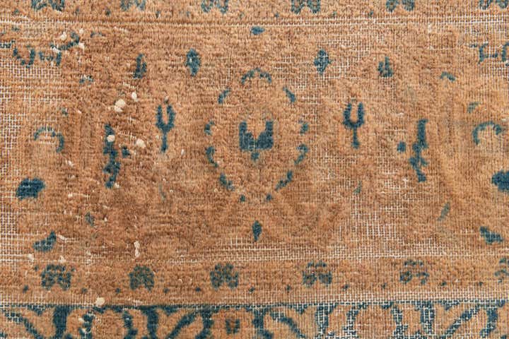 7' 8 x 11' 2 Hand Knotted Ultra Vintage Persian Wool Rug