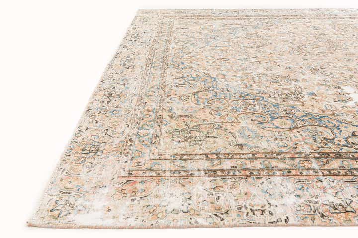 9' x 12' 9 Hand Knotted Ultra Vintage Persian Wool Rug
