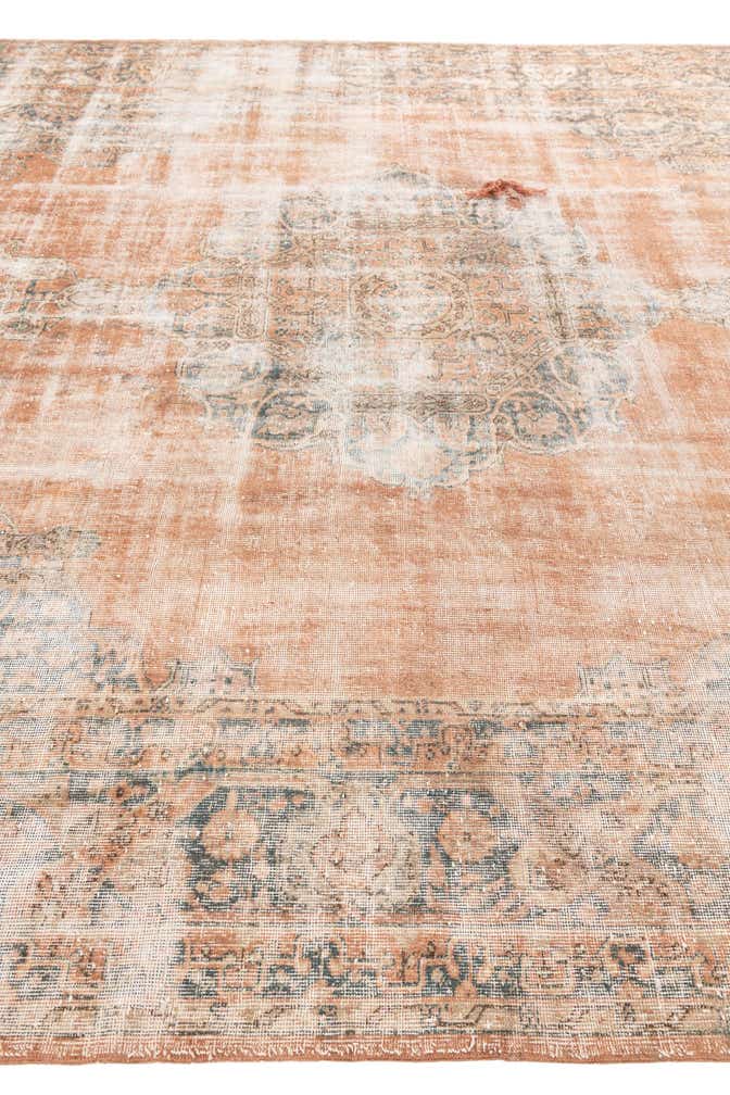 9' x 11' 2 Hand Knotted Ultra Vintage Persian Wool Rug