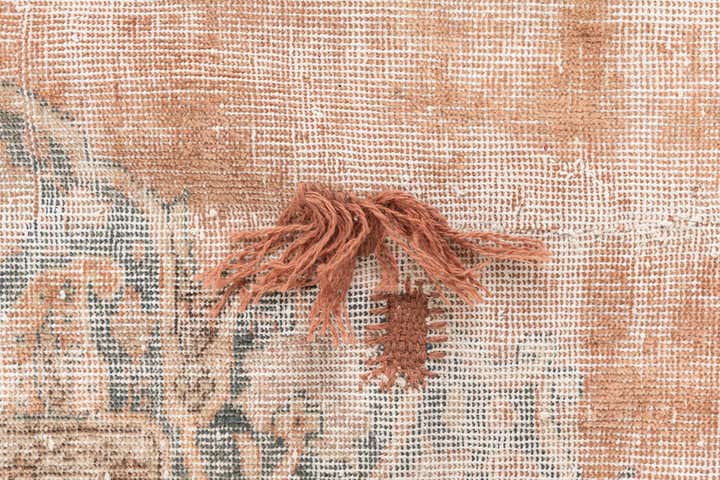 9' x 11' 2 Hand Knotted Ultra Vintage Persian Wool Rug