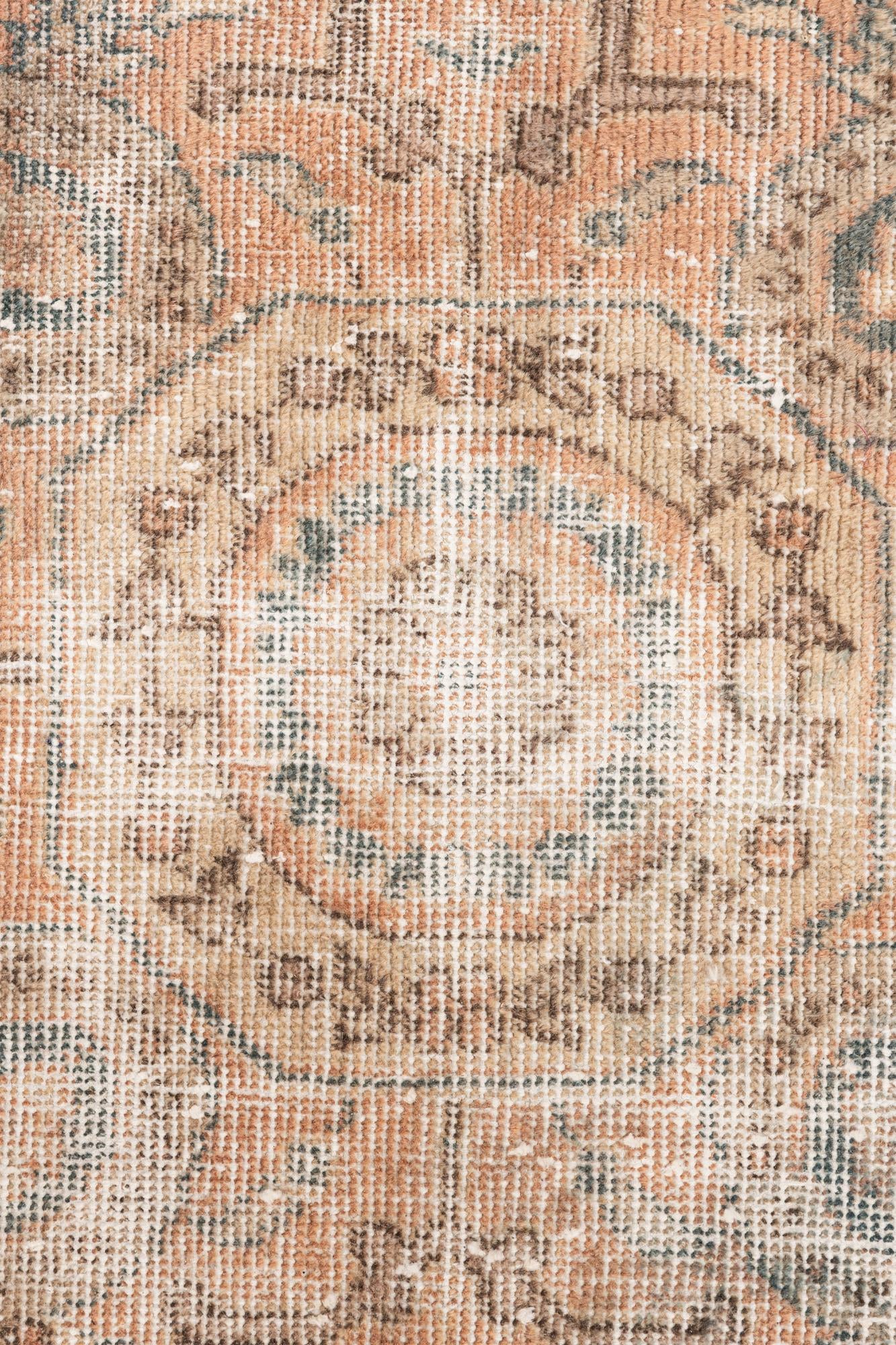 9' x 11' 2 Hand Knotted Ultra Vintage Persian Wool Rug