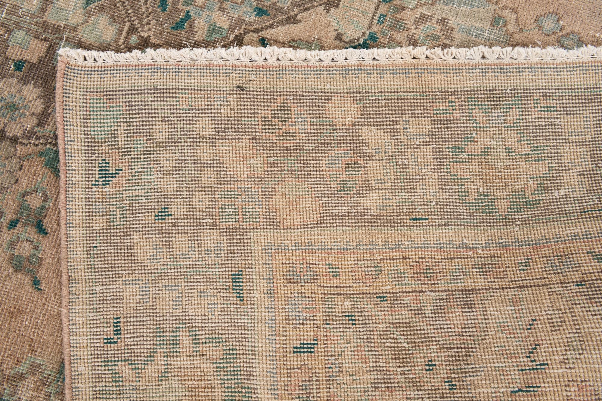 6' 2 x 9' 4 Hand Knotted Ultra Vintage Persian Wool Rug