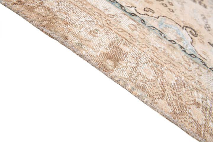 5' 5 x 8' 8 Hand Knotted Ultra Vintage Persian Wool Rug