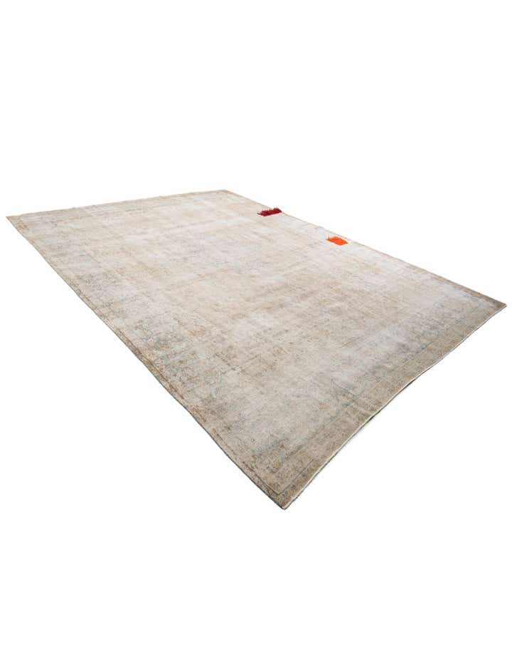 9' 9 x 13' 7 Hand Knotted Ultra Vintage Persian Wool Rug