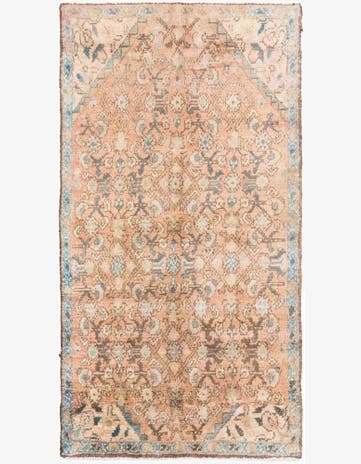 2' 6 x 4' 9 Hand Knotted Ultra Vintage Persian Wool Rug