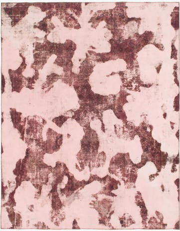 8' 10 x 11' 2 Hand Knotted Ultra Vintage Persian Wool Rug