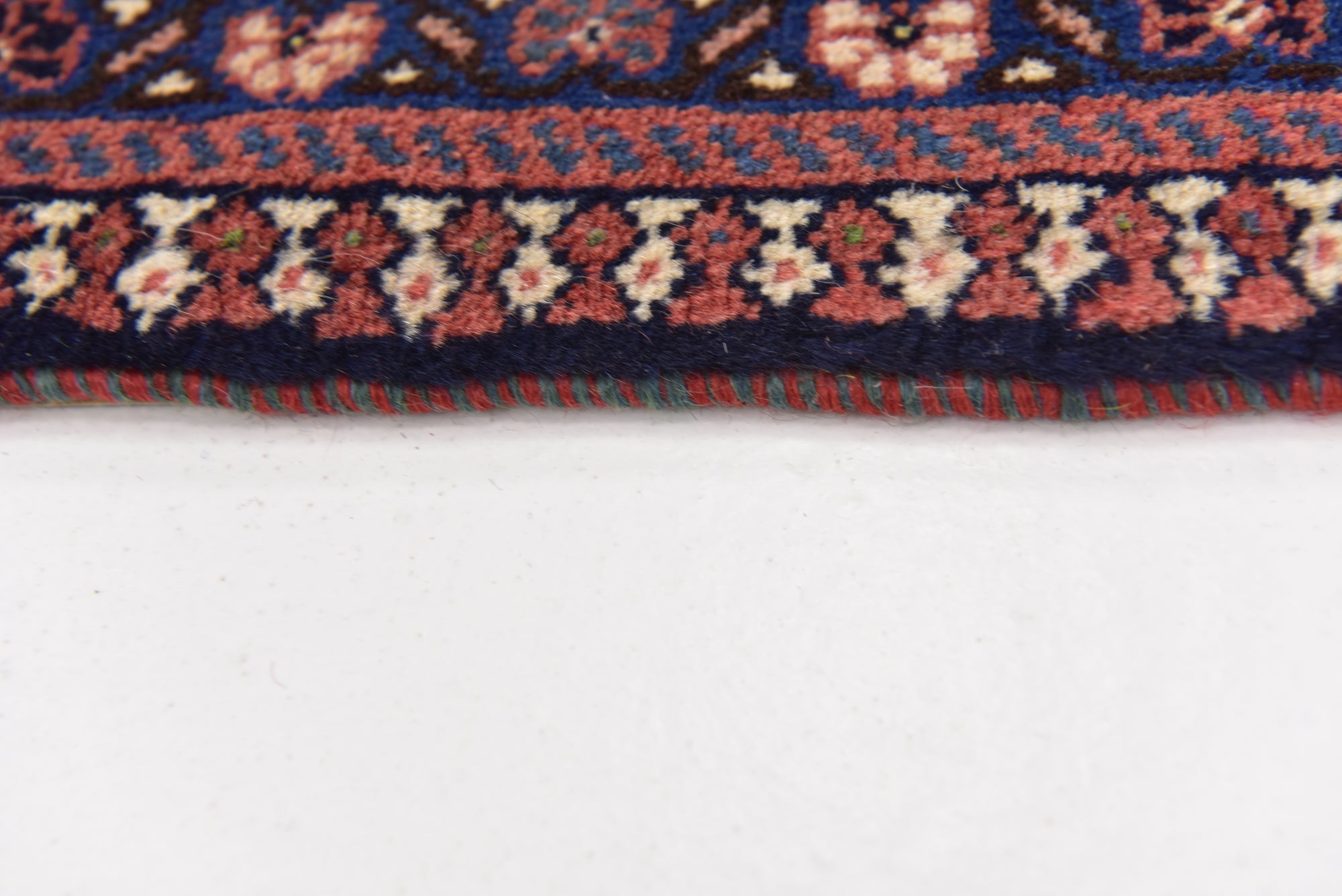 7' x 9' 7 Hand Knotted Yalameh Persian Wool Rug