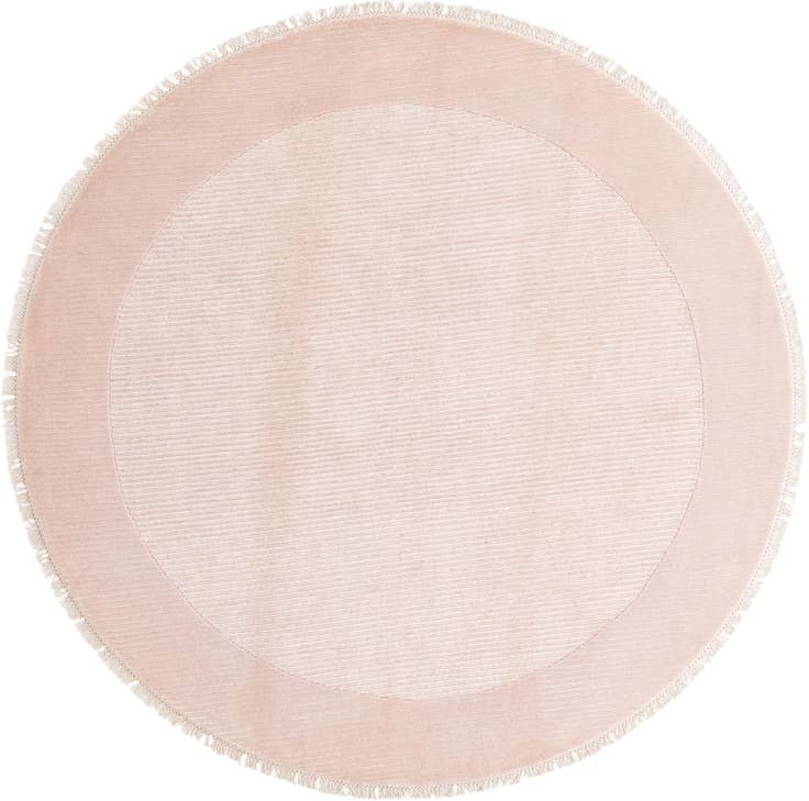 Detail image of 6' 6 x 6' 6 Hand Knotted Darya Wool Round Rug