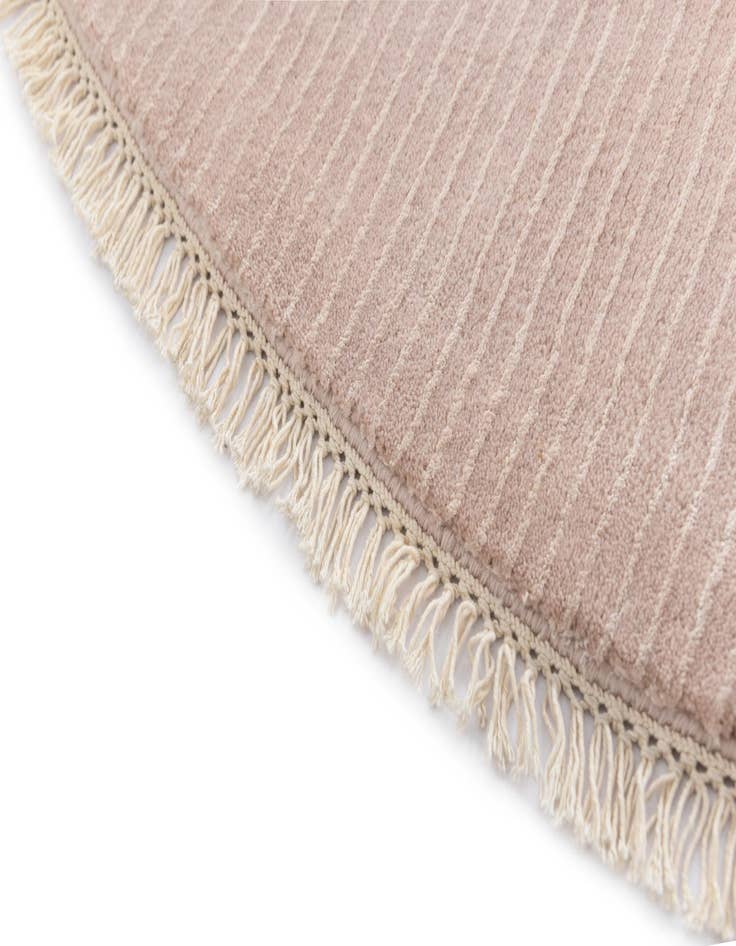 Detail image of 6' 6 x 6' 6  Hand Knotted Darya Wool Round Rug