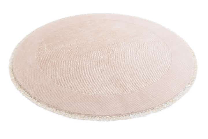 6' 8 x 6' 8 Hand Knotted Darya Wool Round Rug