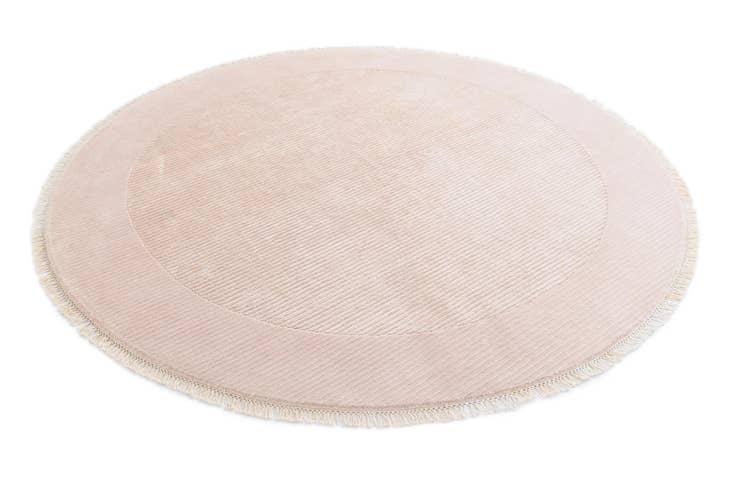 Detail image of 6' 8 x 6' 8 Hand Knotted Darya Wool Round Rug