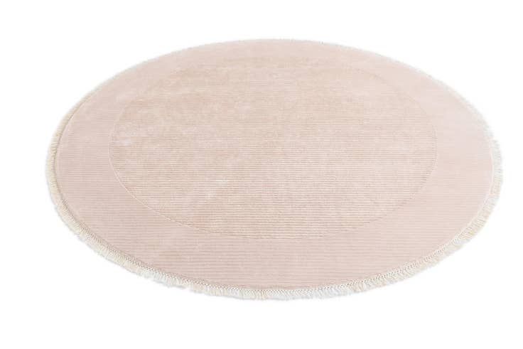 Detail image of 6' 8 x 6' 8 Hand Knotted Darya Wool Round Rug