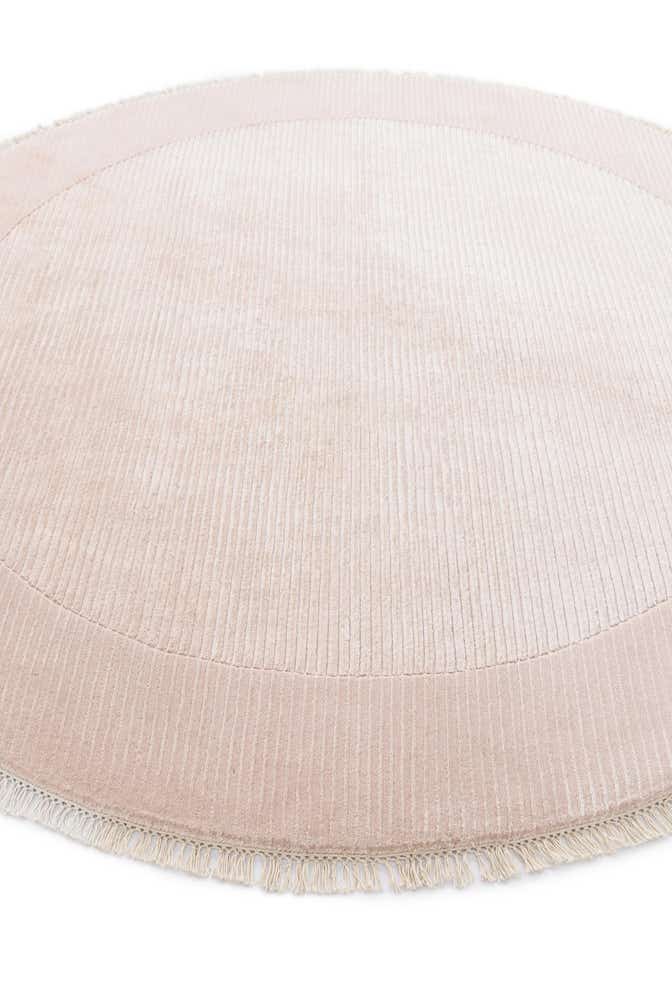 6' 8 x 6' 8 Hand Knotted Darya Wool Round Rug