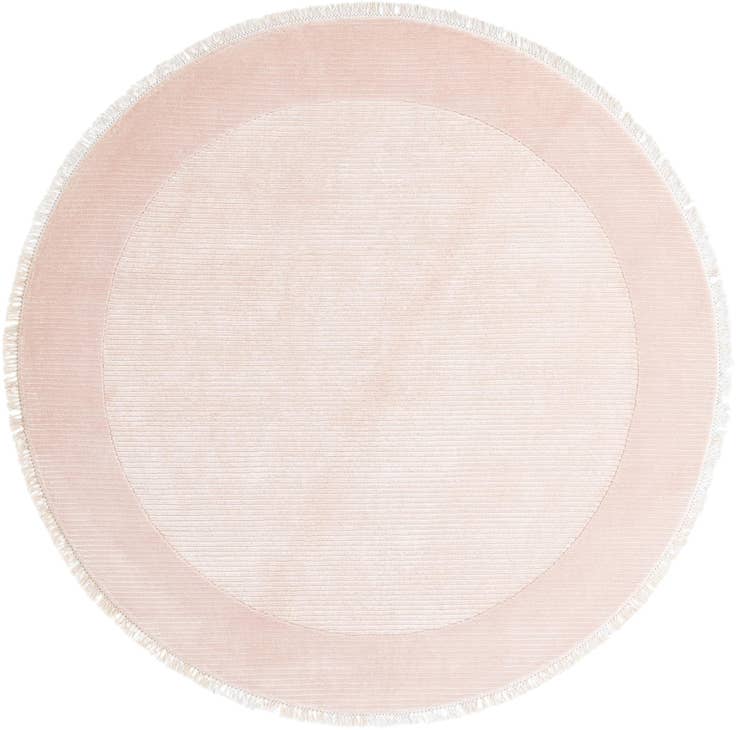 Detail image of 6' 8 x 6' 8 Hand Knotted Darya Wool Round Rug