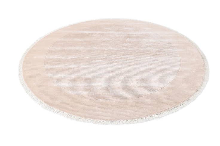 Detail image of 6' 7 x 6' 7 Hand Knotted Darya Wool Round Rug