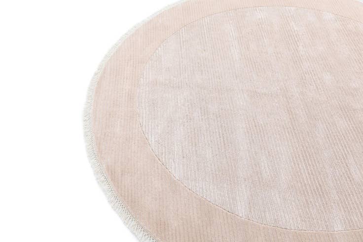 Detail image of 6' 7 x 6' 7 Hand Knotted Darya Wool Round Rug