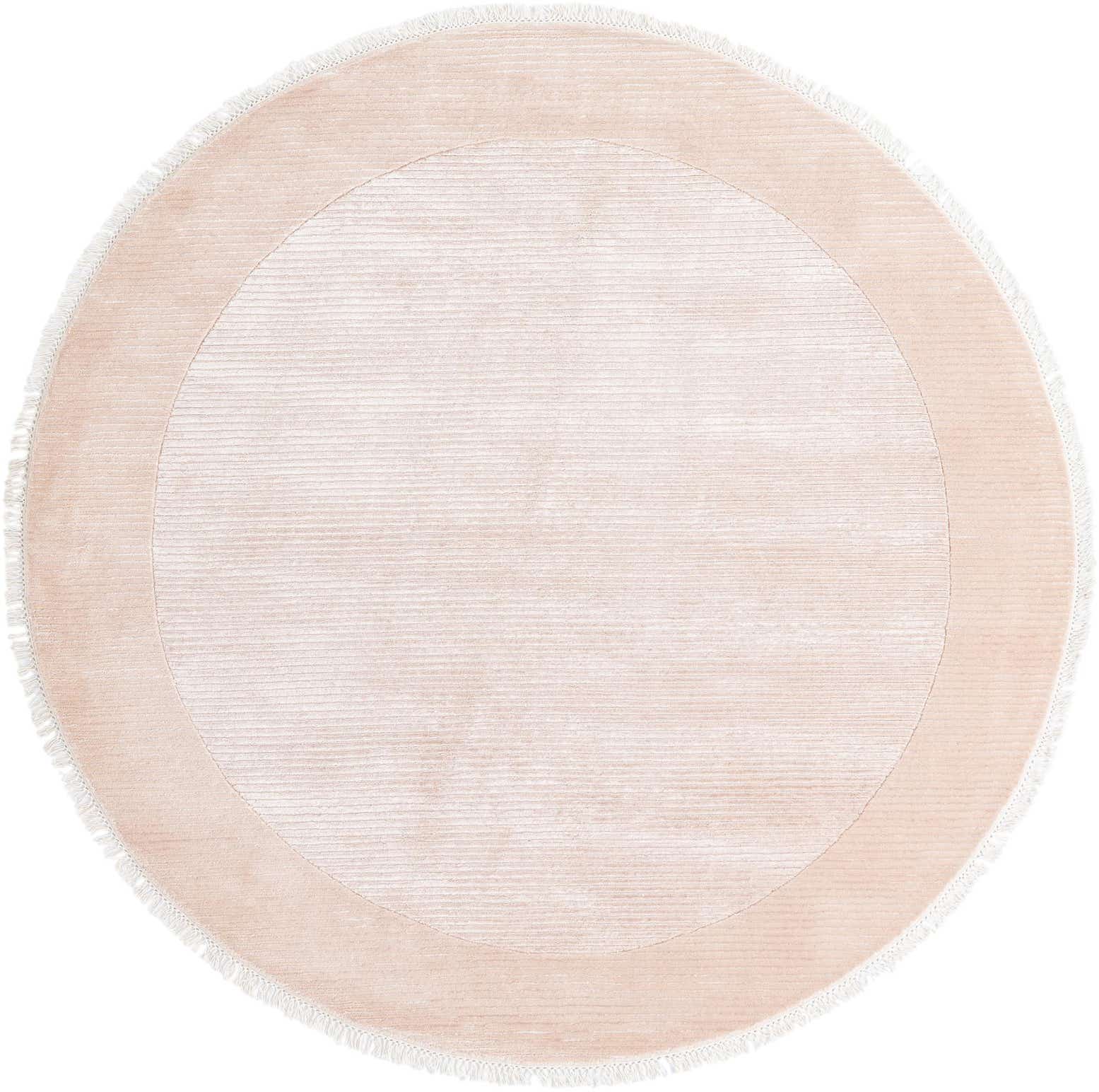 6' 7 x 6' 7 Hand Knotted Darya Wool Round Rug