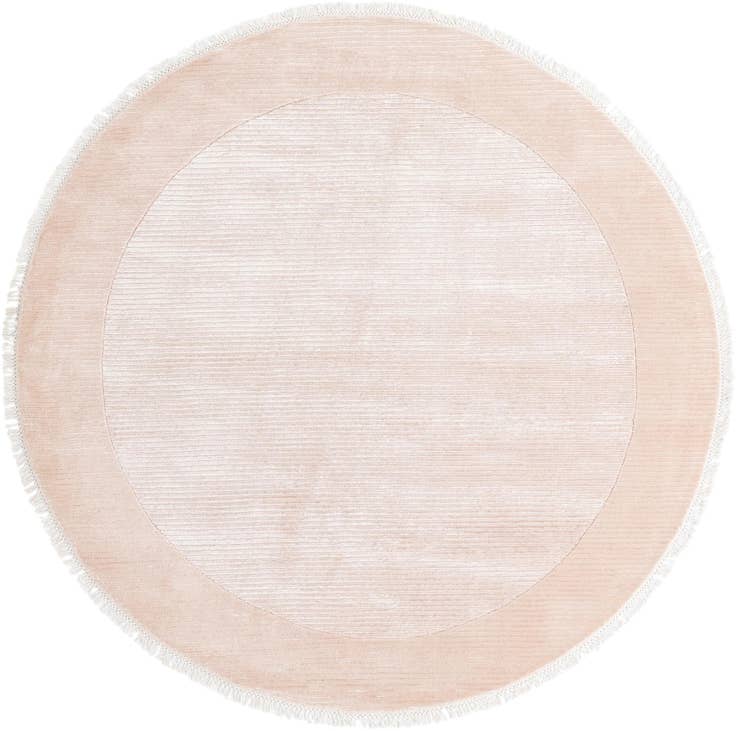 Detail image of 6' 7 x 6' 7 Hand Knotted Darya Wool Round Rug