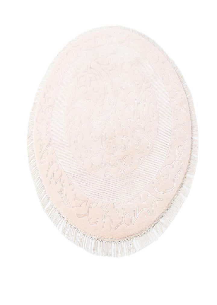 4' 10 x 4' 10 Hand Knotted Darya Wool Round Rug