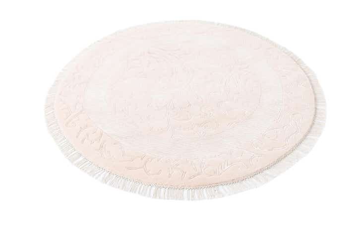 4' 10 x 4' 10 Hand Knotted Darya Wool Round Rug