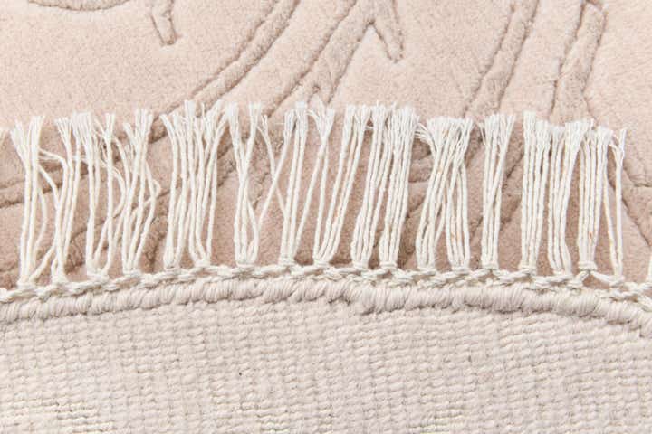 4' 10 x 4' 10 Hand Knotted Darya Wool Round Rug