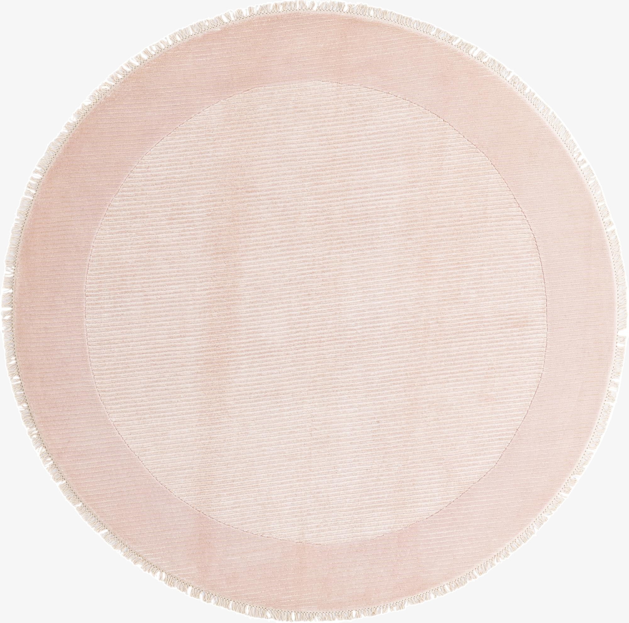 6' 6 x 6' 6  Hand Knotted Darya Wool Round Rug