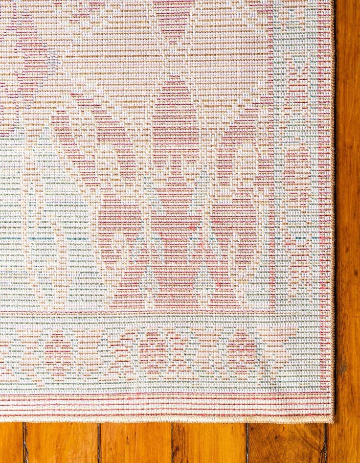 Detail image of 2' 7 x 9' 10 Aqua Runner Rug