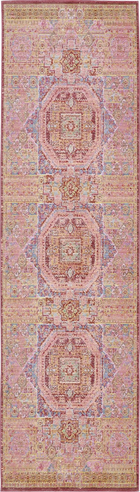 2' 7 x 9' 10 Aqua Runner Rug