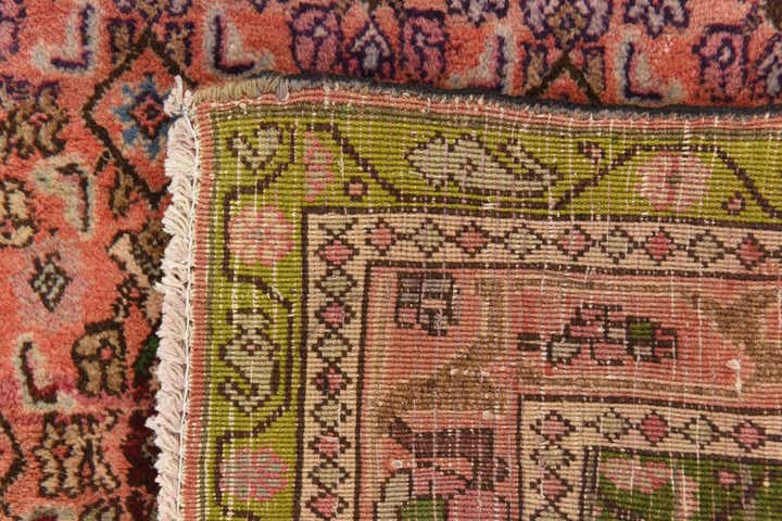 4' 7 x 9' 9 Hand Knotted Bidjar Persian Wool Runner Rug