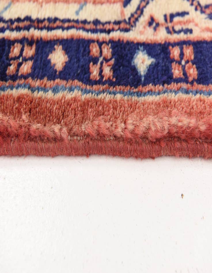 Detail image of 3' 7 x 10' 5  Hand Knotted Botemir Persian Wool Runner Rug