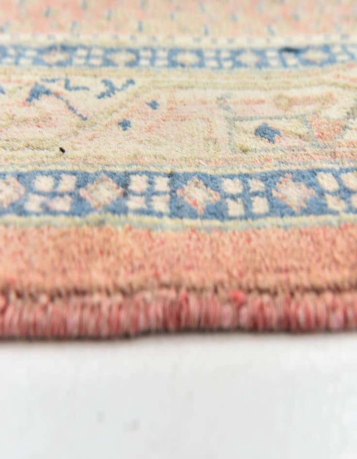 Detail image of 3' 8 x 10'  Hand Knotted Botemir Persian Wool Runner Rug
