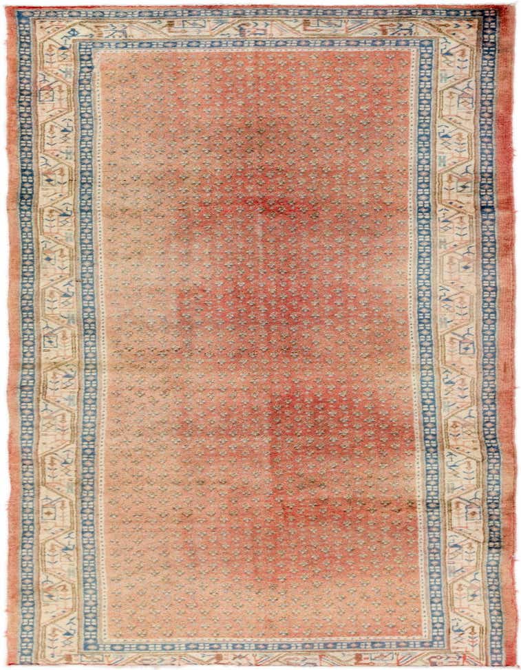 Primary image 3' 8 x 10'  Hand Knotted Botemir Persian Wool Runner Rug