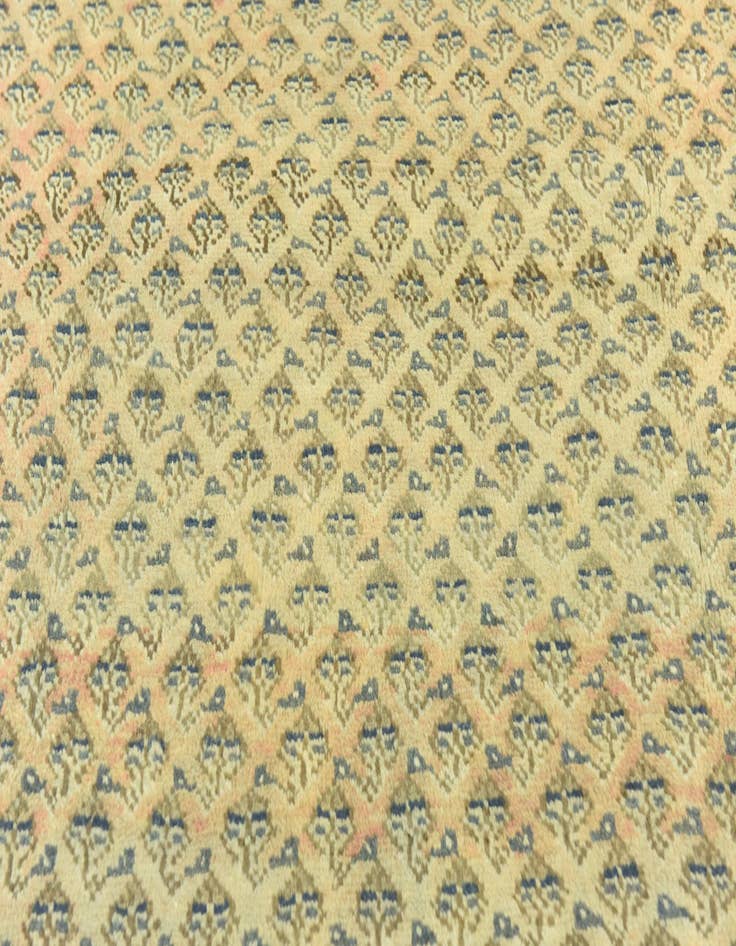 Detail image of 4' 7 x 10' 10  Hand Knotted Botemir Persian Wool Runner Rug