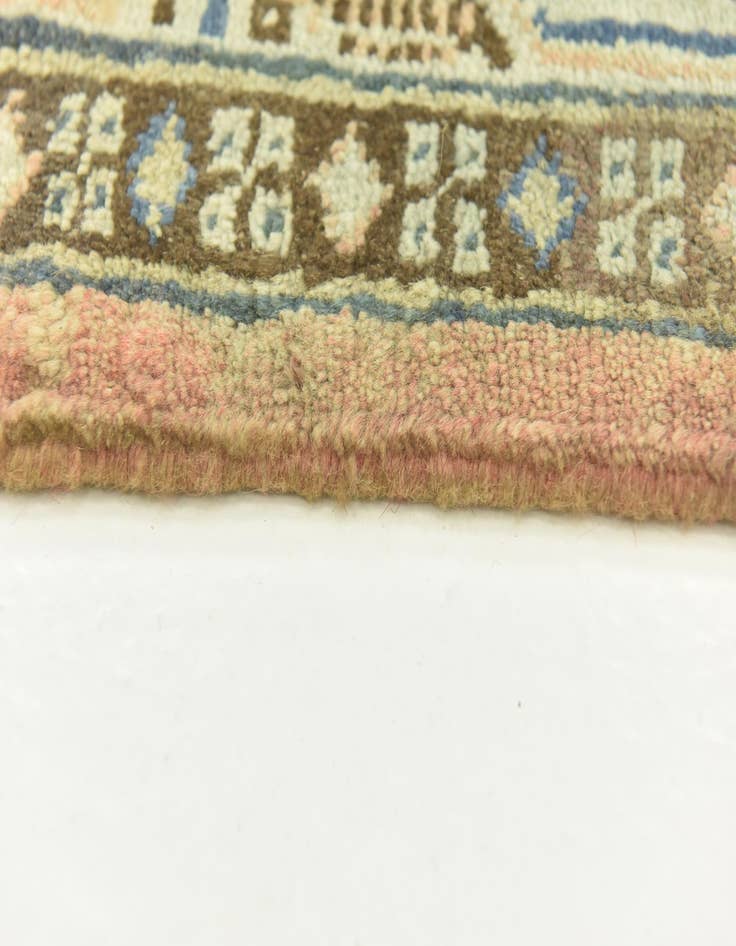 Detail image of 4' 7 x 10' 10  Hand Knotted Botemir Persian Wool Runner Rug