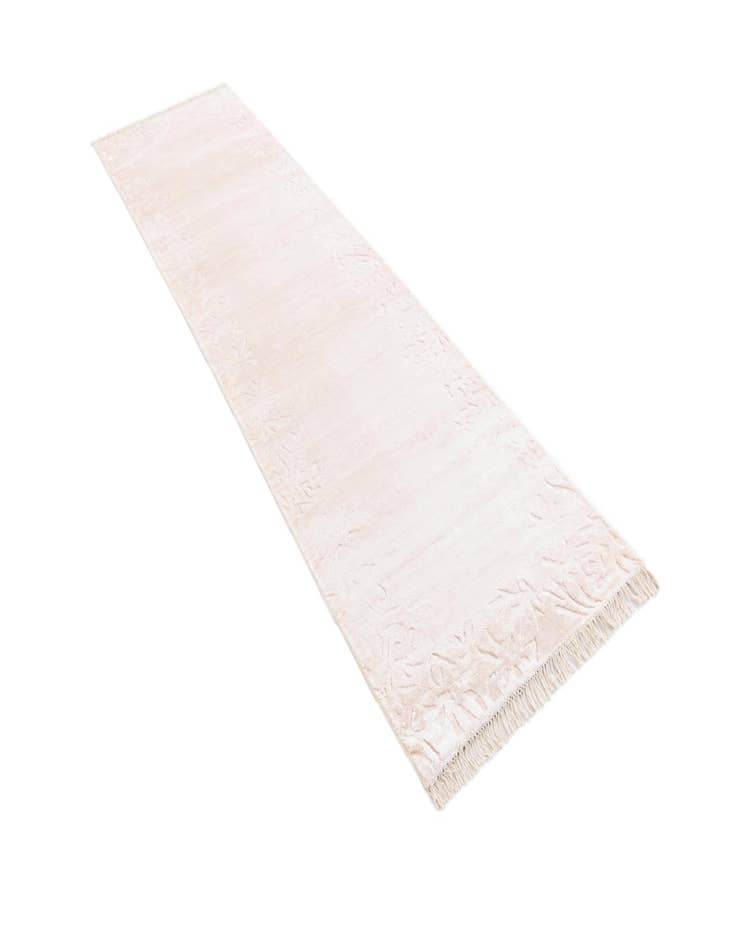 Detail image of 2' 7 x 9' 11  Hand Knotted Darya Wool Runner Rug