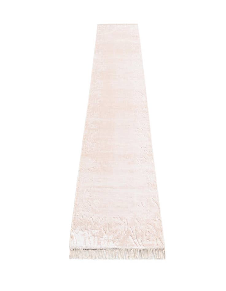 Detail image of 2' 7 x 9' 11  Hand Knotted Darya Wool Runner Rug