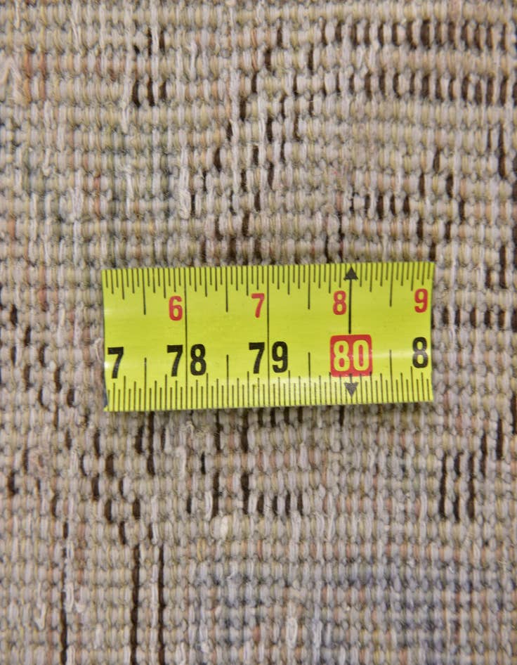 Detail image of 4' 3 x 10' Hand Knotted Farahan Persian Wool Runner Rug