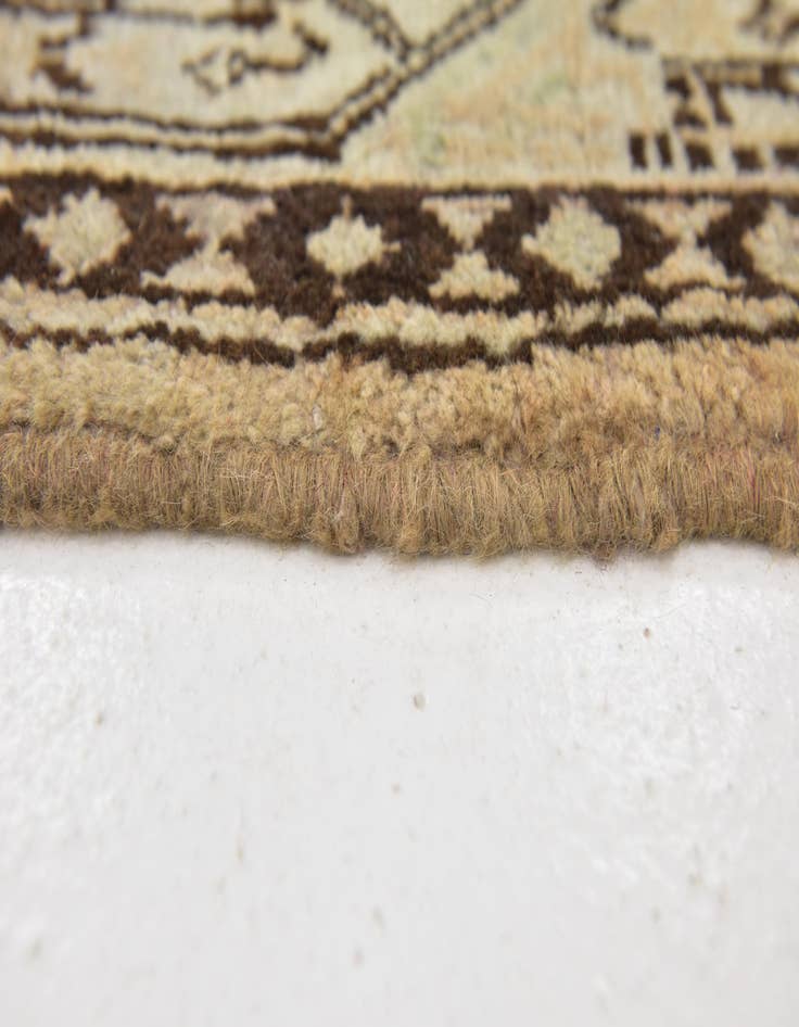 Detail image of 4' 3 x 10' Hand Knotted Farahan Persian Wool Runner Rug