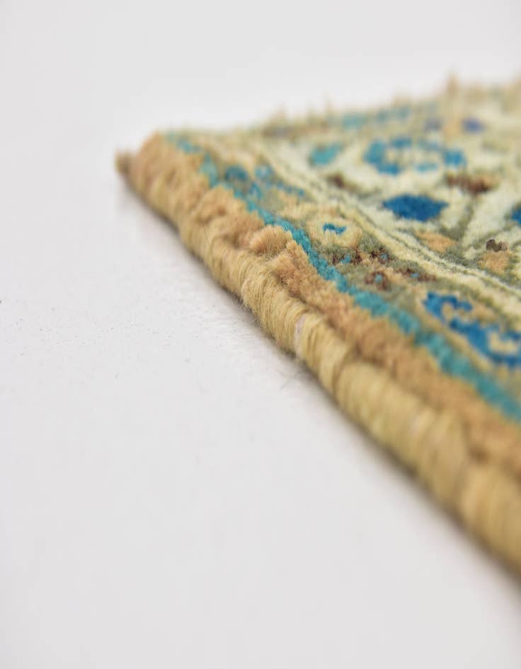 Detail image of 3' 7 x 10' Hand Knotted Farahan Persian Wool Runner Rug