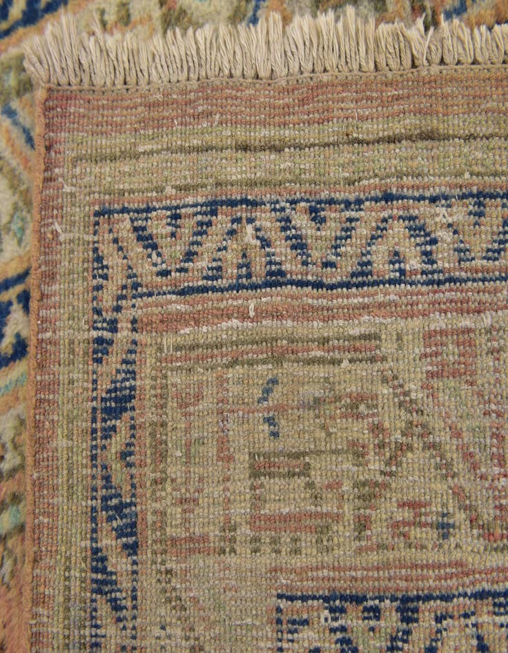 Detail image of 3' 6 x 10' 2 Hand Knotted Farahan Persian Wool Runner Rug