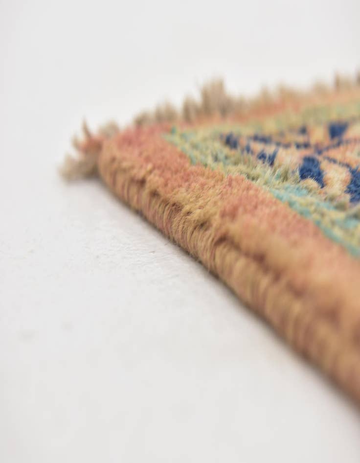 Detail image of 3' 6 x 10' 2 Hand Knotted Farahan Persian Wool Runner Rug