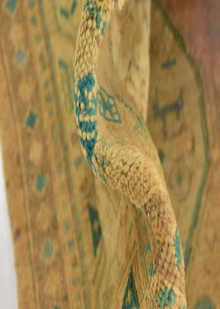 3' 5 x 10' Hand Knotted Farahan Persian Wool Runner Rug
