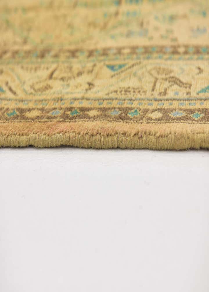 3' 5 x 10' Hand Knotted Farahan Persian Wool Runner Rug