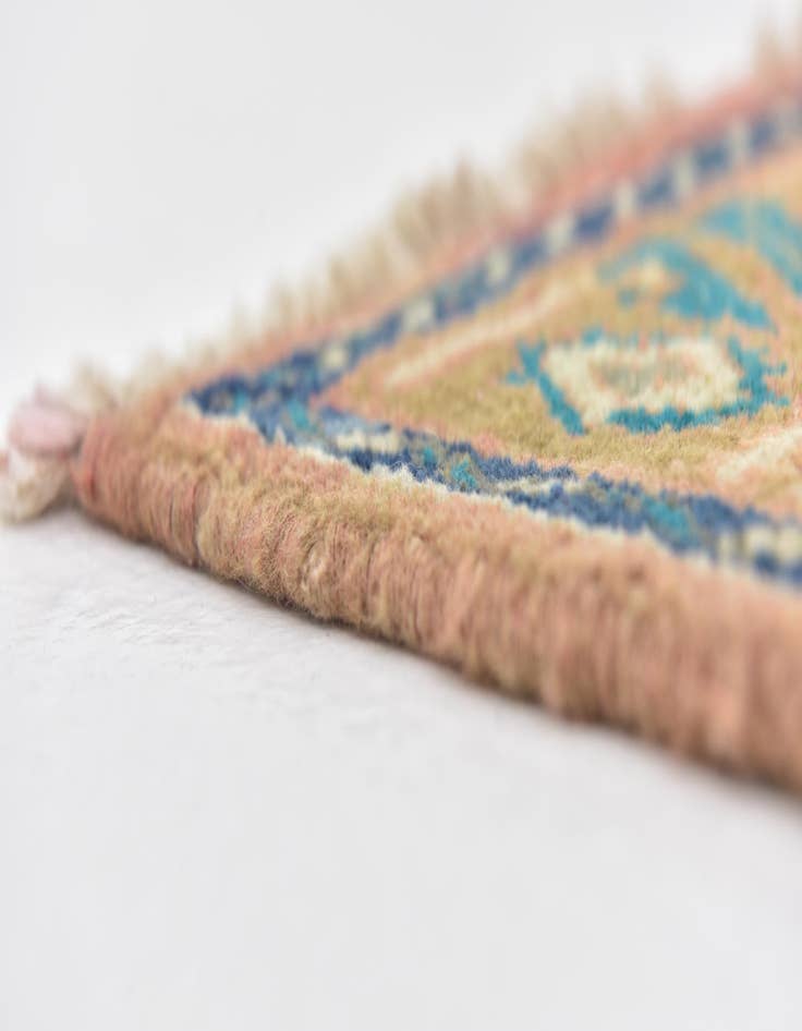 Detail image of 4' 9 x 9' 7  Hand Knotted Farahan Persian Wool Runner Rug