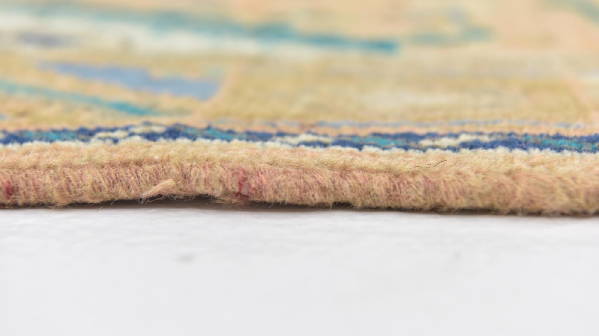 4' 9 x 9' 7 Hand Knotted Farahan Persian Wool Runner Rug