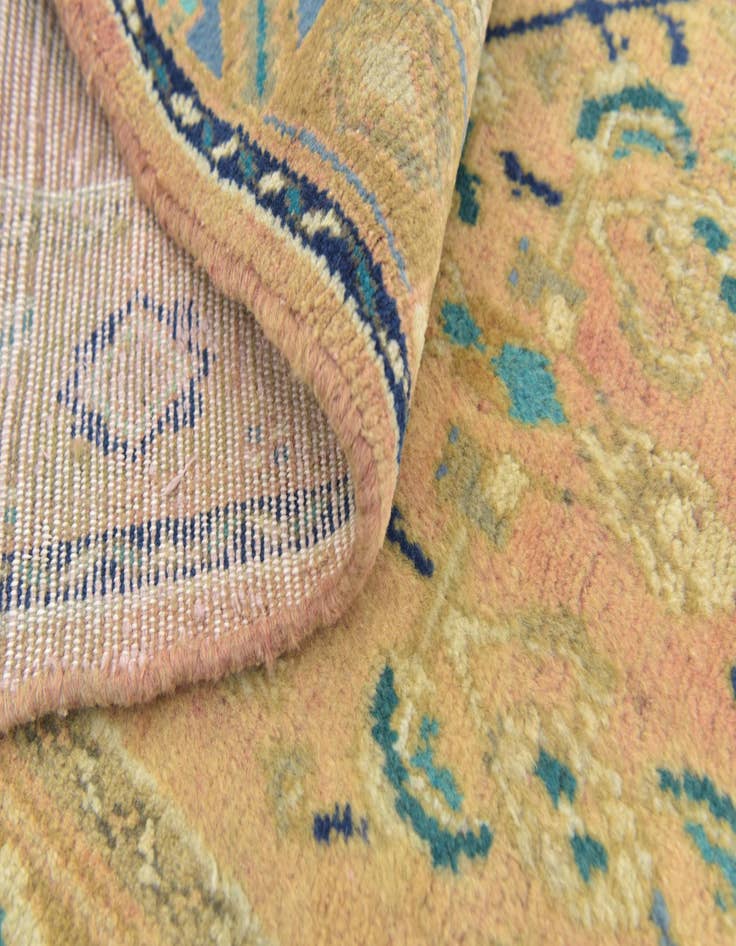 Detail image of 4' 9 x 9' 7  Hand Knotted Farahan Persian Wool Runner Rug